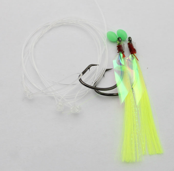 Cod Slayer 6/0 Flasher Rig Mutsu Hooks