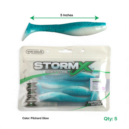 StormX™ Cyclone Minnow 5" Soft Lure