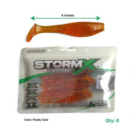 StormX™ Cyclone Minnow  4" Soft Lure