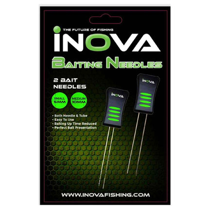INOVA Baiting Needles Twin Pack | Stainless Steel Fishing Bait Needles