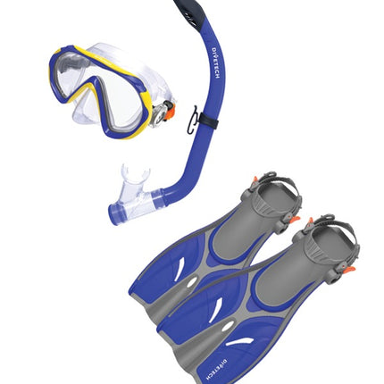 IMMERSED Junior waterborne Mask Snorkel and Fin set