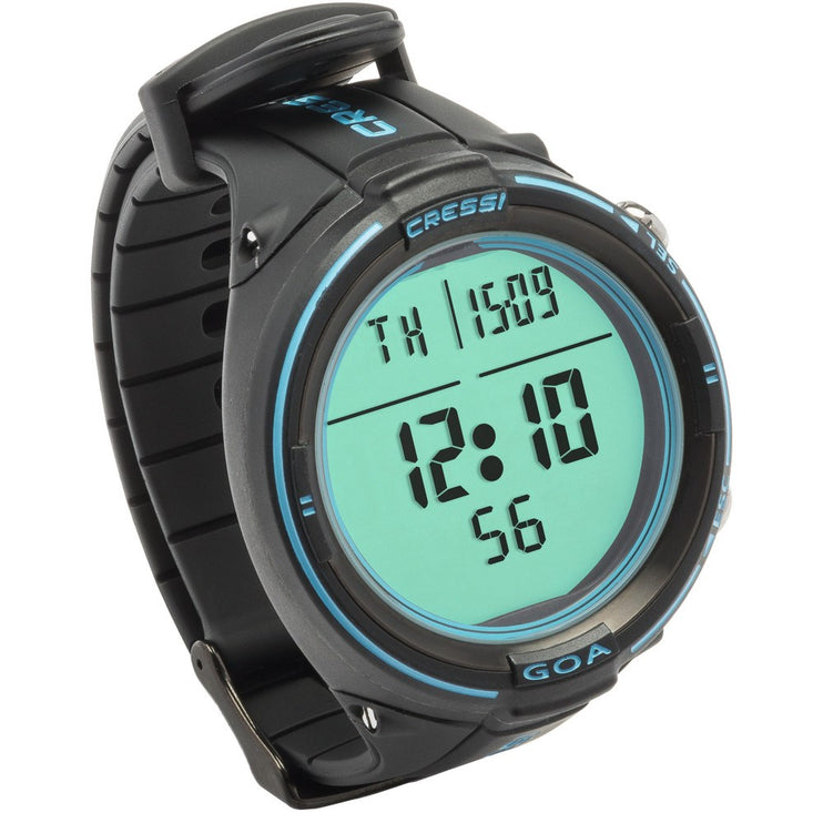 Cressi Goa Wrist Dive Computer  Blue/Black