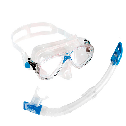 Cressi Marea Snorkel Mask + Gamma Set