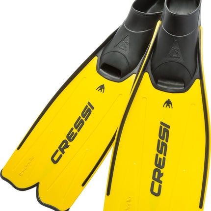 Cressi Rondinella Full Foot Snorkel fins Sz 6-8
