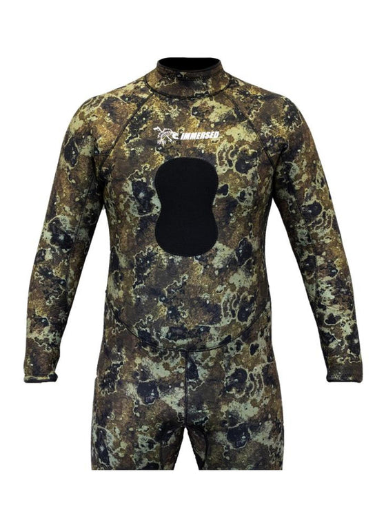 5mm Camo Freediving Wetsuit - Immersed Slayer