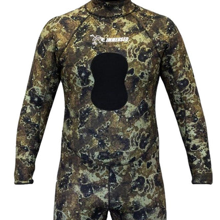 5mm Camo Freediving Wetsuit - Immersed Slayer