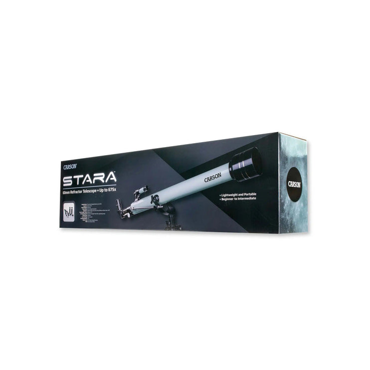 Carson 60mm Stara Series Refractor Telescope (SR-100)