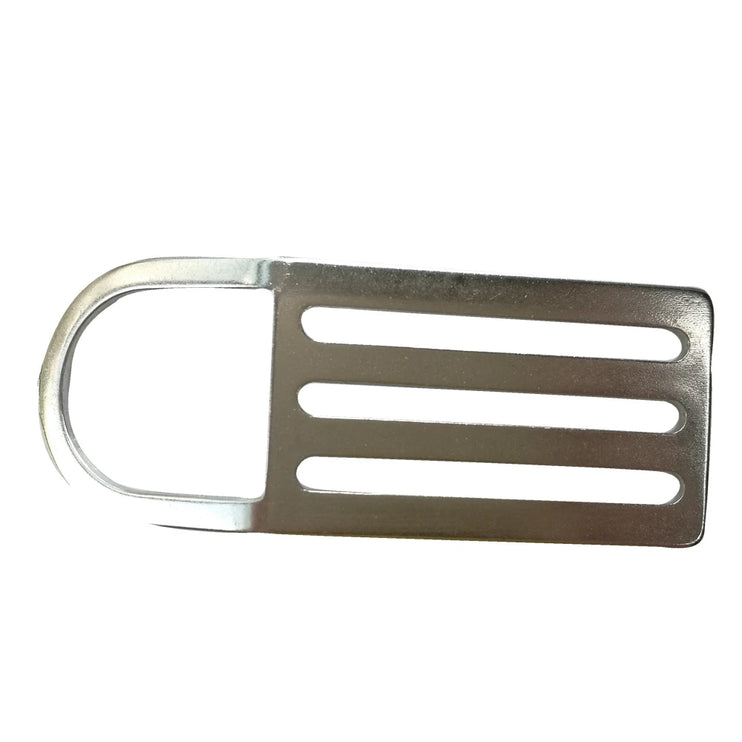 Stainless Steel Scuba Diving Weight Belt Keeper Slider With D Ring