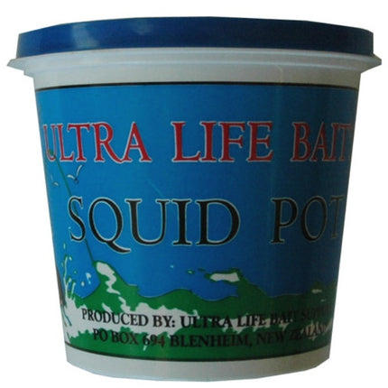 Ultralife Squid 380ml Pot Salted Bait