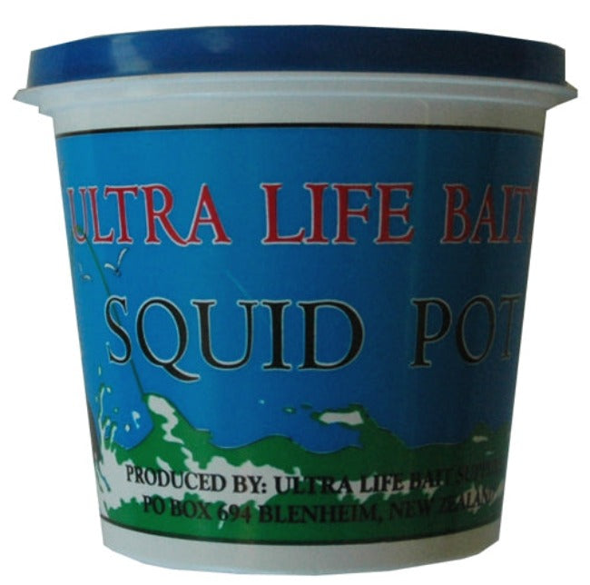 Ultralife Squid 380ml Pot Salted Bait