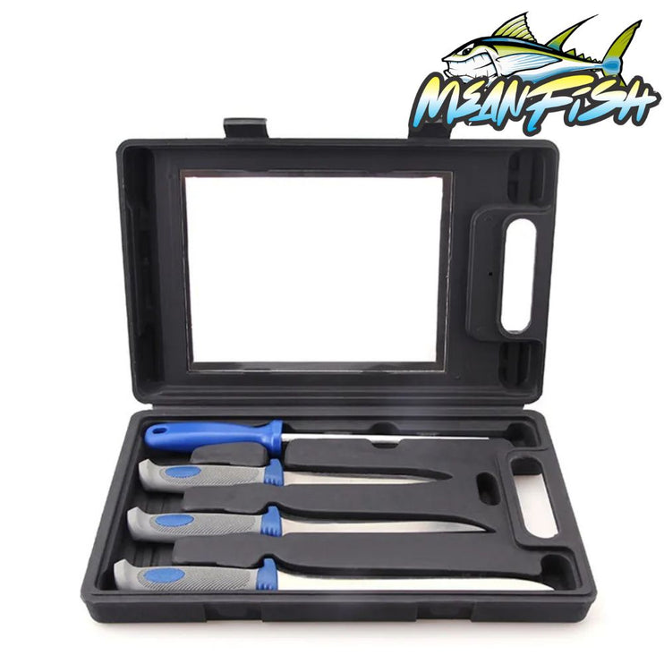 Fillet Knife Set  with Carry Box and Sharpener