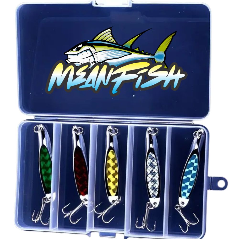 fish lures nz 5 Fishing Lures With Mini Tackle Box