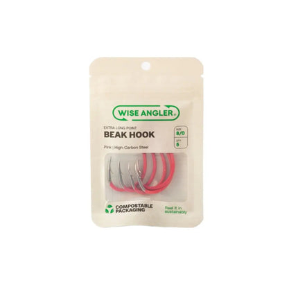 Beak Hook - Extra Long Point / Pink