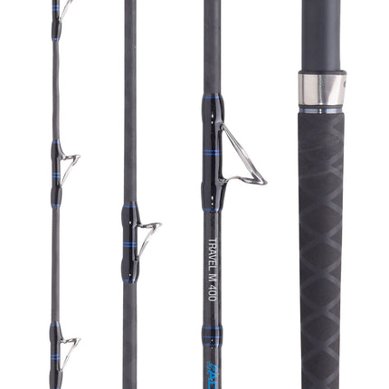 Adrenalin Travel Medium 400 | Strayline 25lbs Boat Rod | 2.15m (7.05ft) | 4 Piece