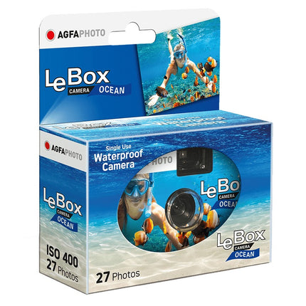 AGFA Waterproof Disposable Film Camera - Le Box 400 27 Exp