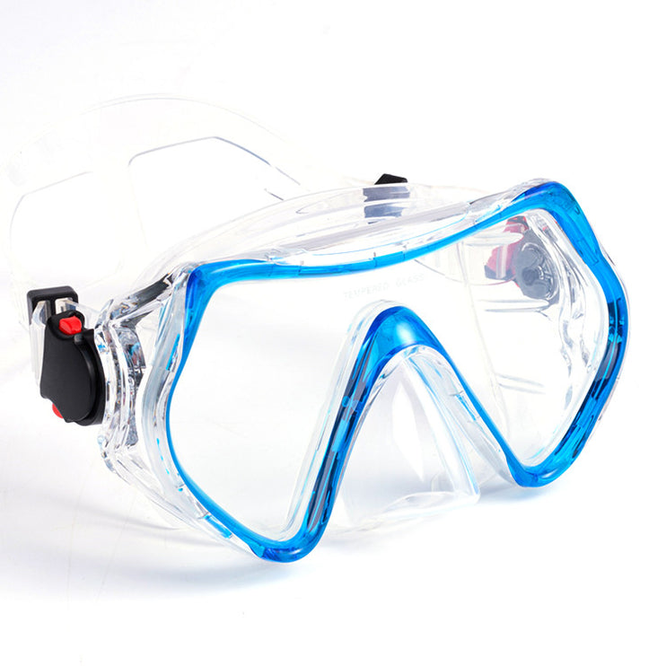 Adult Silicone Mask and Snorkel Set