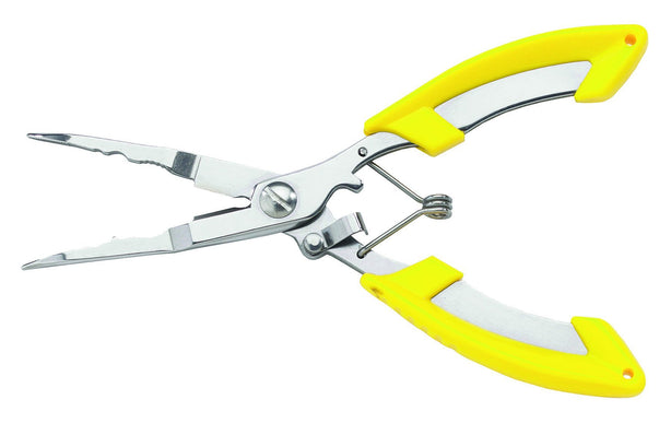 Curved Precision Pliers with Cutter