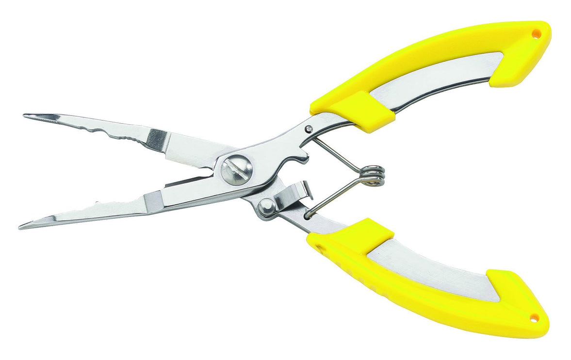 Curved Precision Pliers with Cutter