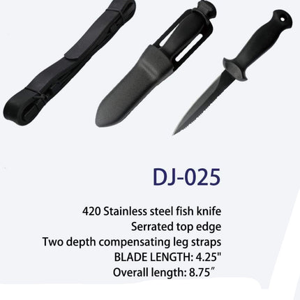 Spearfishing Knife  DJ-025 NZDIVER