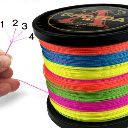 120lb  Fishing Braid 500 meter rolls- 4 strand