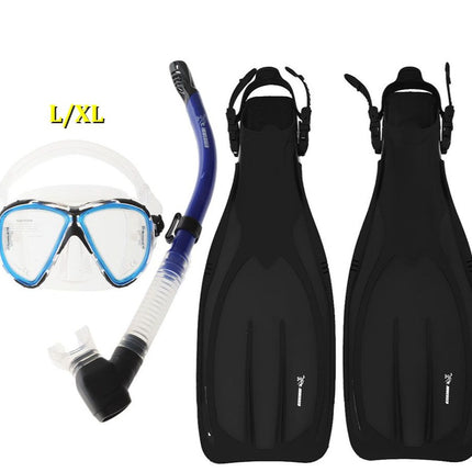 Immersed Optrix Dropaway Turbo EDF Dive Complete Mask Snorkel and Fins Set