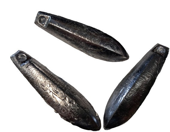 4 ounce Bank / Reef Sinkers - Pack of 3