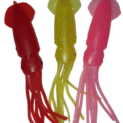 12.5cm Lumo Coloured Fishing Octopus Skirts