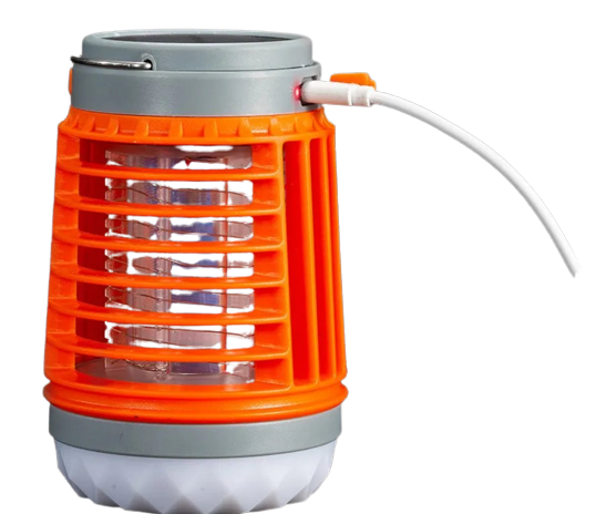 Rechargeable 3 in 1 Mosquito Zapper - Lantern & Torch USB / Solar