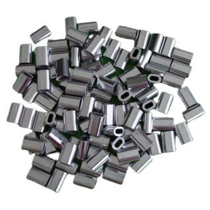 1.3mm Alloy Crimps  PKT 50