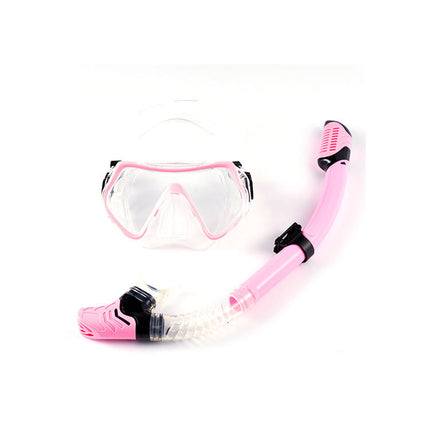 Adult Silicone Mask and Snorkel Set