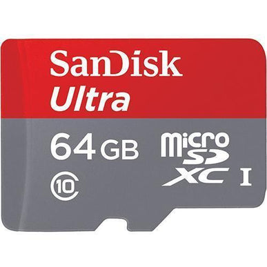 SanDisk 64GB Ultra MicroSD Card 140MB/s with SD Adapter