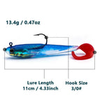 3Pcs-Blue  11cm