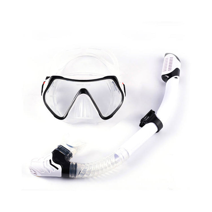 Adult Silicone Mask and Snorkel Set