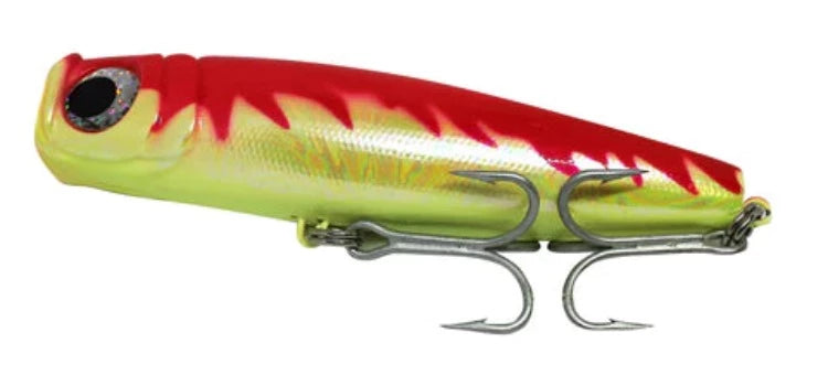 Pro Hunter Pop Monster Lure 150mm - Fire Lumo - Great for Kingfish