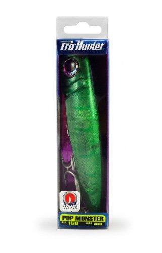 Pro Hunter Pop Monster Lure 150mm - Aurora Green - Great for Kingfish