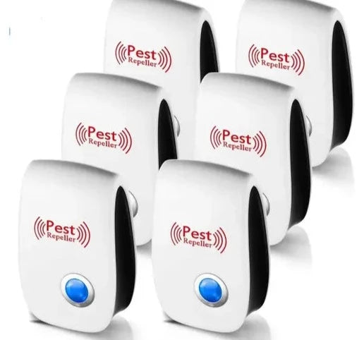 Value Pack of 6  Ultrasonic Pest Repeller-  Mouse Rat Mosquito Insect  Control