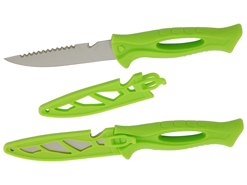 4" Bait Knife & Sheath - Value Pack Of 2 Knives