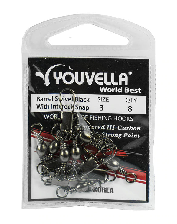 Youvella Swivel  Snap #3 (8 per pack)