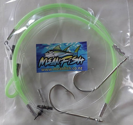 MeanFish Hapuka (Grouper) 2 Hook Rig 14/0 Ezi Bait Hook