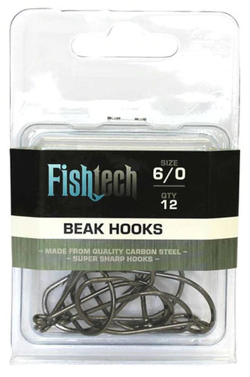 Fishtech Beak Hooks 6/0 (12 per pack)