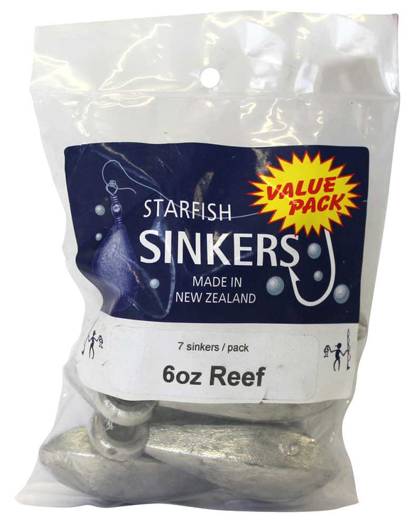 Starfish Reef Sinkers - Value Packs