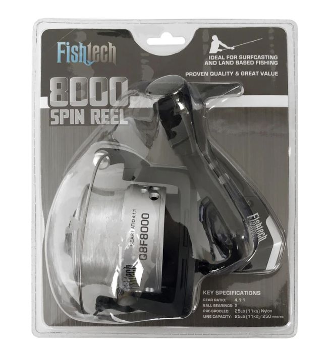 buy fishing reel nz Fishtech 8000 Spin Reel – NZ Diver
