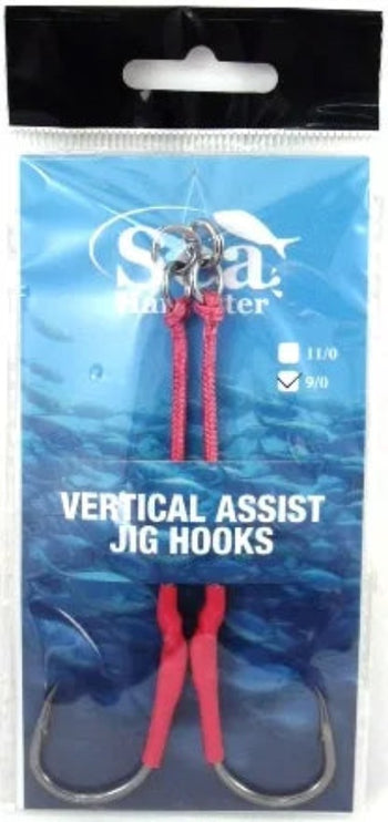 Sea Harvester Vertical Assist Jig Hooks 11/0 Qty 2