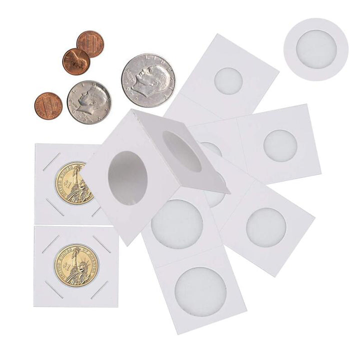 Collectable Coin Holders Paper Flips 2x2 - 50 Pcs