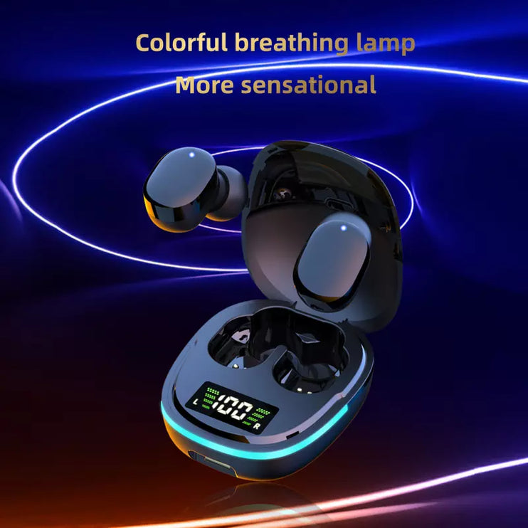 Low Latency Bluetooth Earphone 8D Hi Fi Led Light - Waterproof G9S7