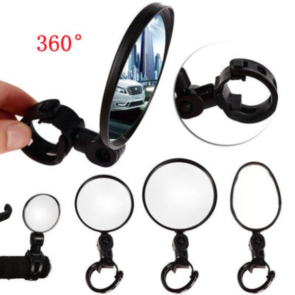 Bike Rear View Mirror - HandleBar Mount