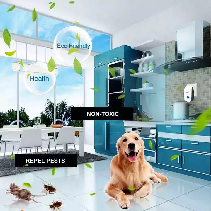 Plug-In Ultrasonic Pest Repeller – Chemical-Free Rodent & Insect Defense