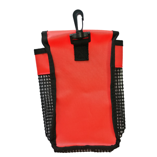 SMB Surface Marker Buoy Pouch Diving Reel Mesh Storage Holder Bag