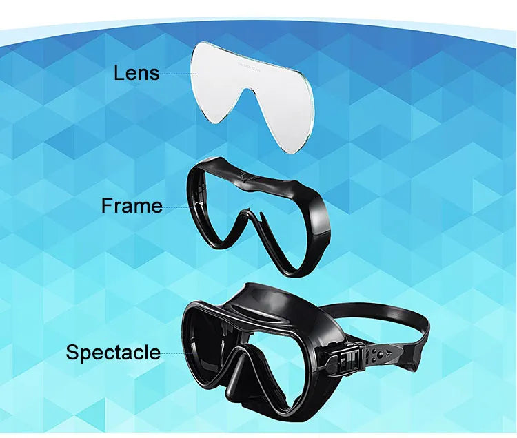 Silicone Freediving Mask