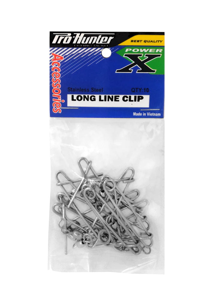 30x Stainless Steel Long Line Longline Clip for Fishing Snapper Tool 60mm  and
